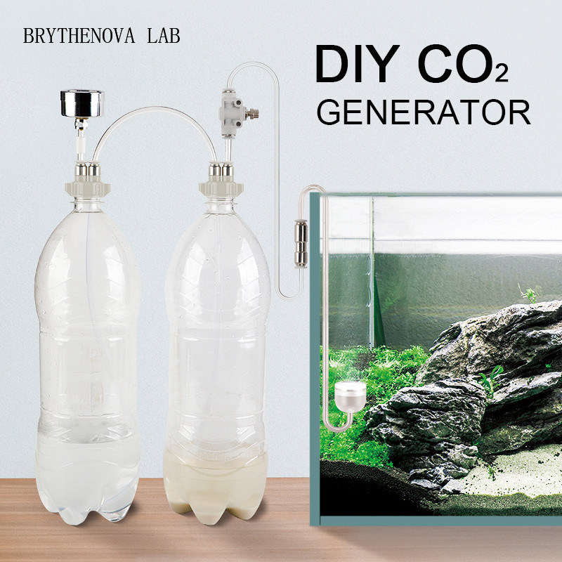 Planted Aquarium Supplies - Generator CO2 do akwarium roślinnego, zestaw