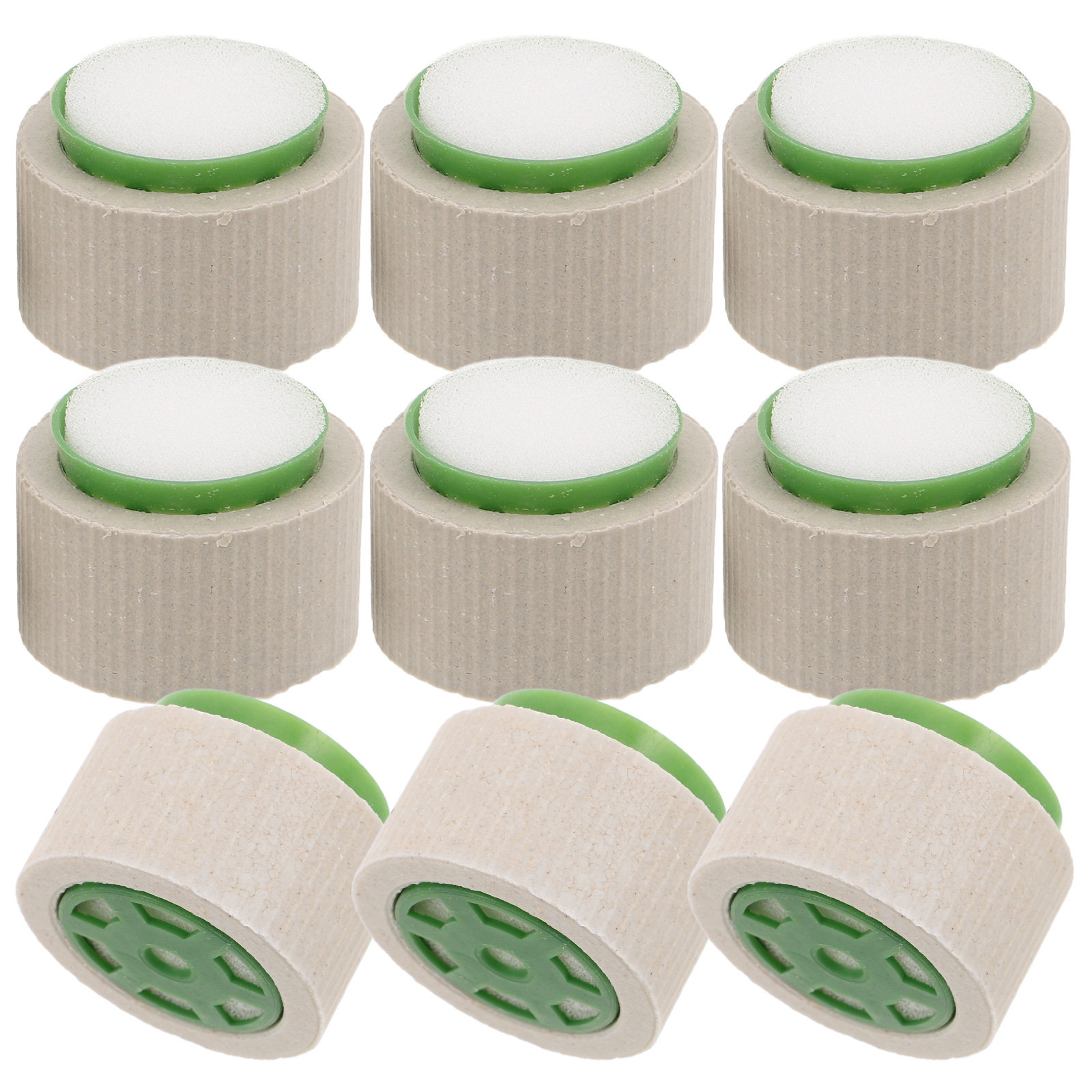 Aquarium Plant Holder - 9 szt. Ceramiczne pierścienie mocujące do