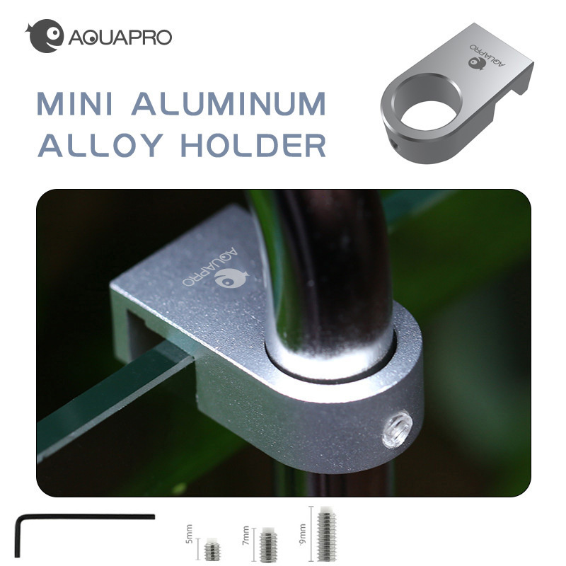 Aquarium Plant Holder - Akwarium Mini uchwyt ze stopu aluminium