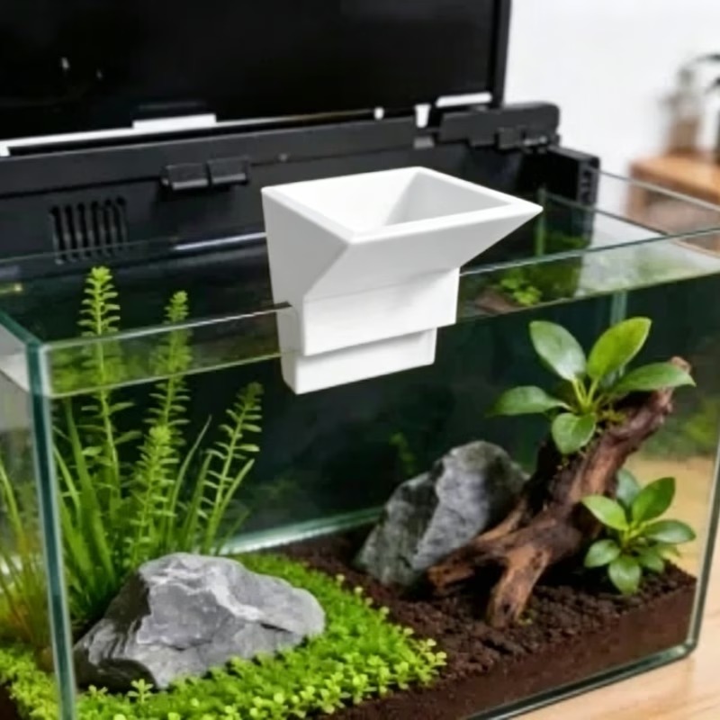 Aquarium Planted Tank Setup - Komora wlotowa do akwarium bez wiercenia,