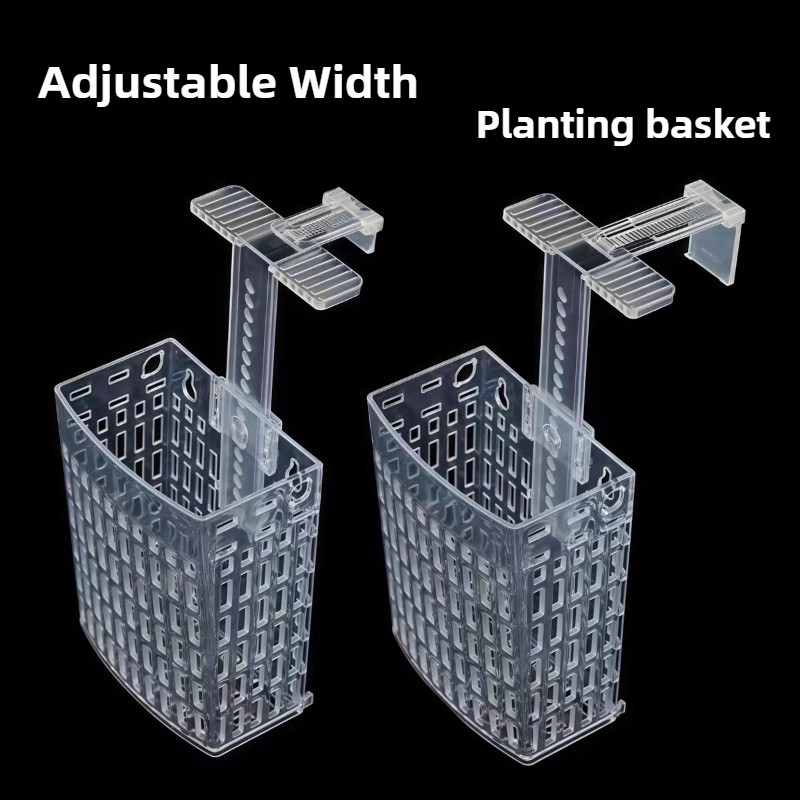 Aquarium Plant Holder - Regulowany kosz do uprawy roślin akwariowych,