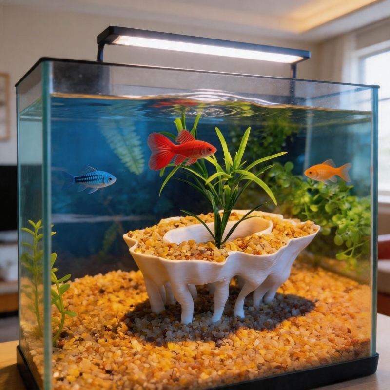 Aquarium Planted Soil - Drukowane w 3D rośliny akwariowe w