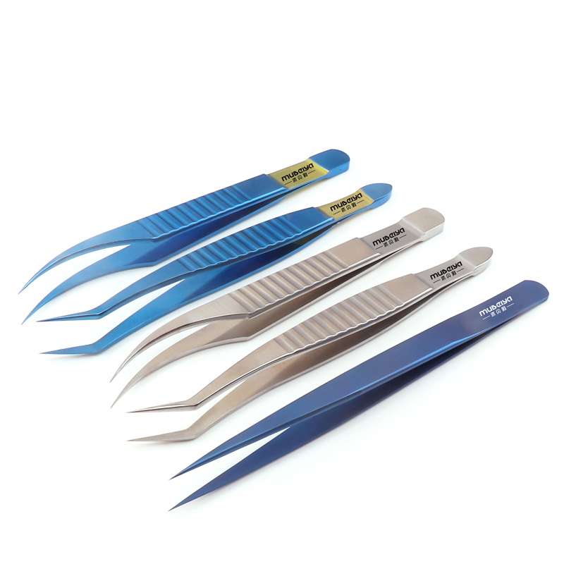 Planted Clip Tweezers - Specjalne pęsety do przedłużania rzęs, klips