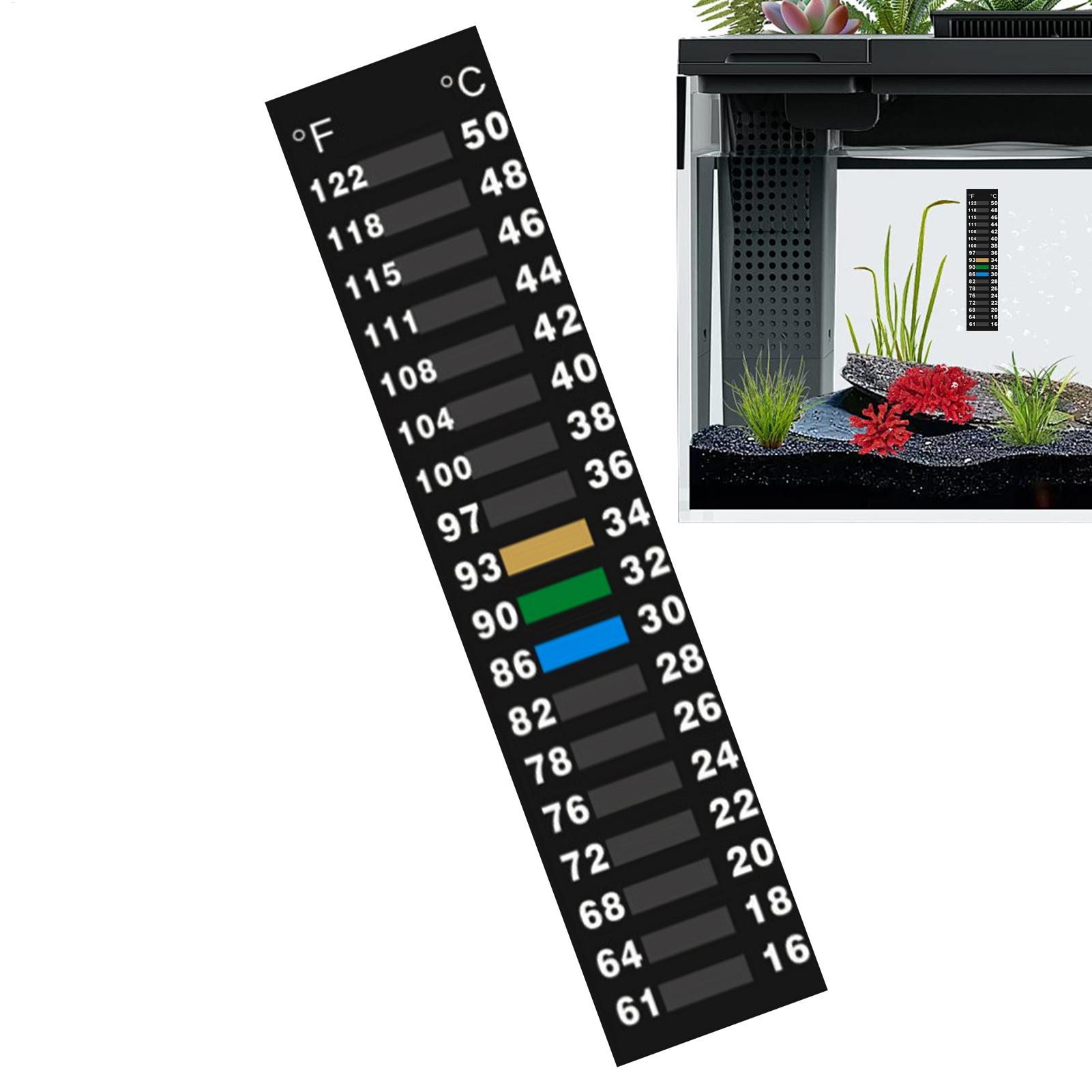 Samoprzylepna taśma termometry – Planted Aquarium Temperature recenzja i cena