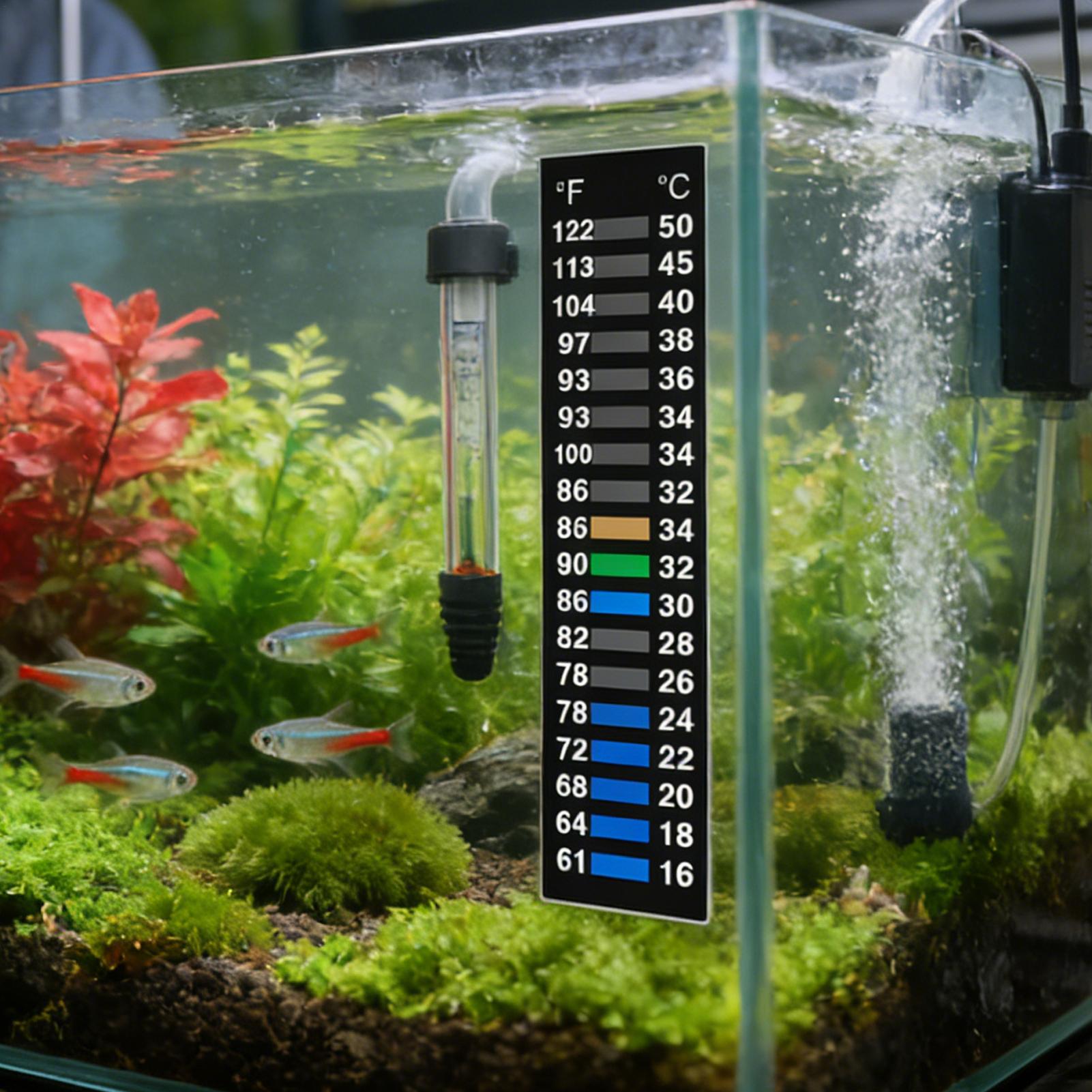 Samoprzylepna taśma termometry – Planted Aquarium Temperature recenzja i cena