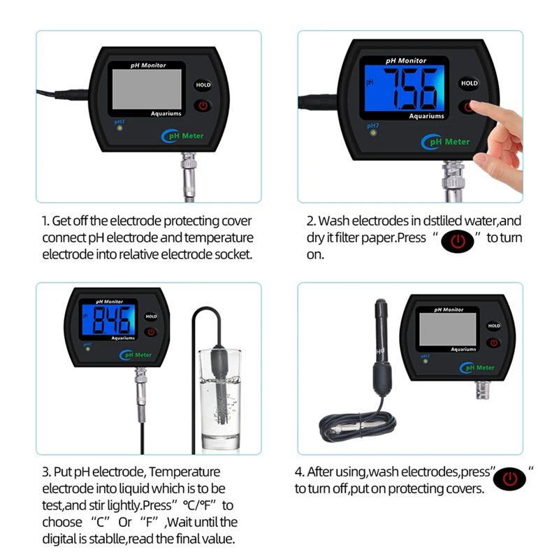 Miernik pH M12K-PH, monitor pH – Aquarium Plant Lab recenzja i cena