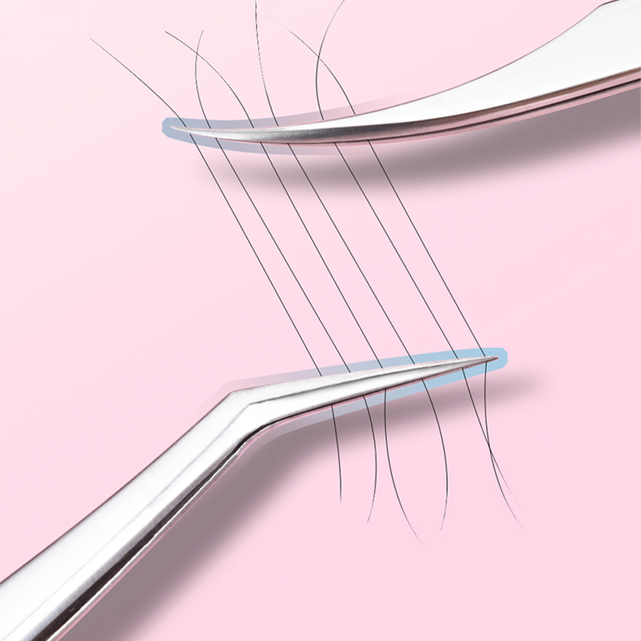 Pęsety do rzęs ze stali nierdz – Planted Clip Tweezers recenzja i cena