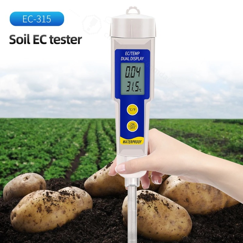 EC-315 2 w 1 Tester EC gleby,  – Aquarium Plant Lab recenzja i cena