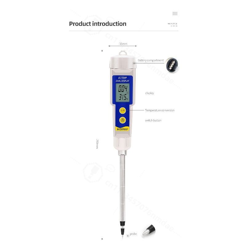 EC-315 2 w 1 Tester EC gleby,  – Aquarium Plant Lab recenzja i cena
