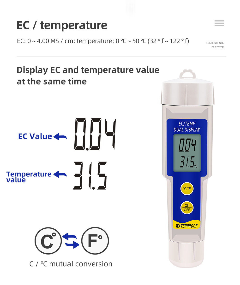EC-315 2 w 1 Tester EC gleby W – Aquarium Plant Lab recenzja i cena