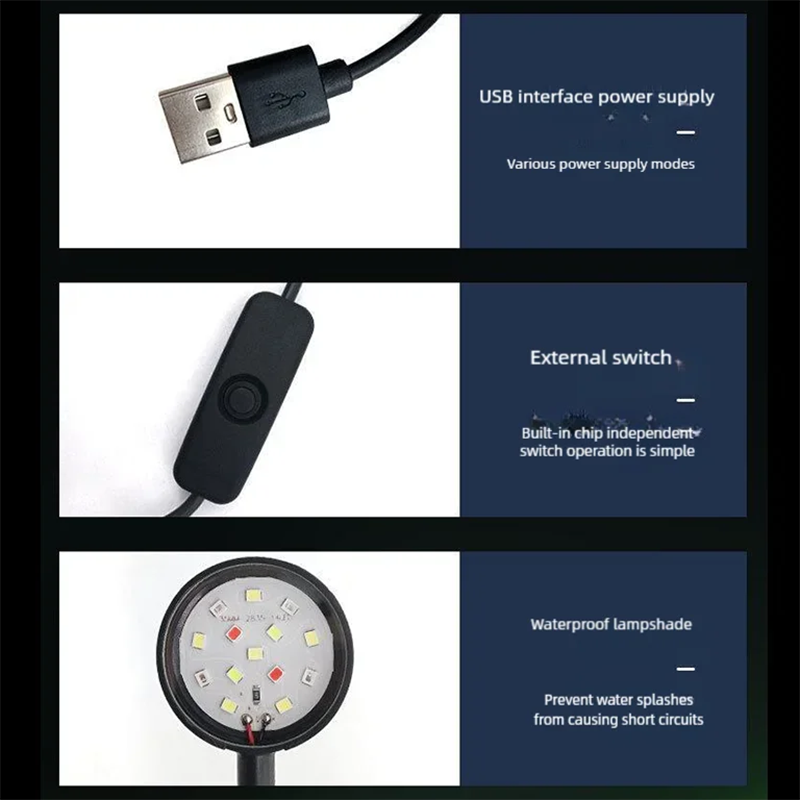 Lampka LED USB do akwarium z k – Planted Aquarium Pendant Light recenzja i cena