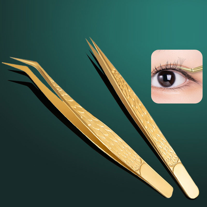 2 szt. Pęsety do przedłużania  – Planted Clip Tweezers recenzja i cena