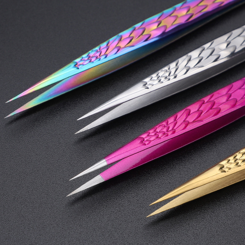 2 szt. Pęsety do przedłużania  – Planted Clip Tweezers recenzja i cena