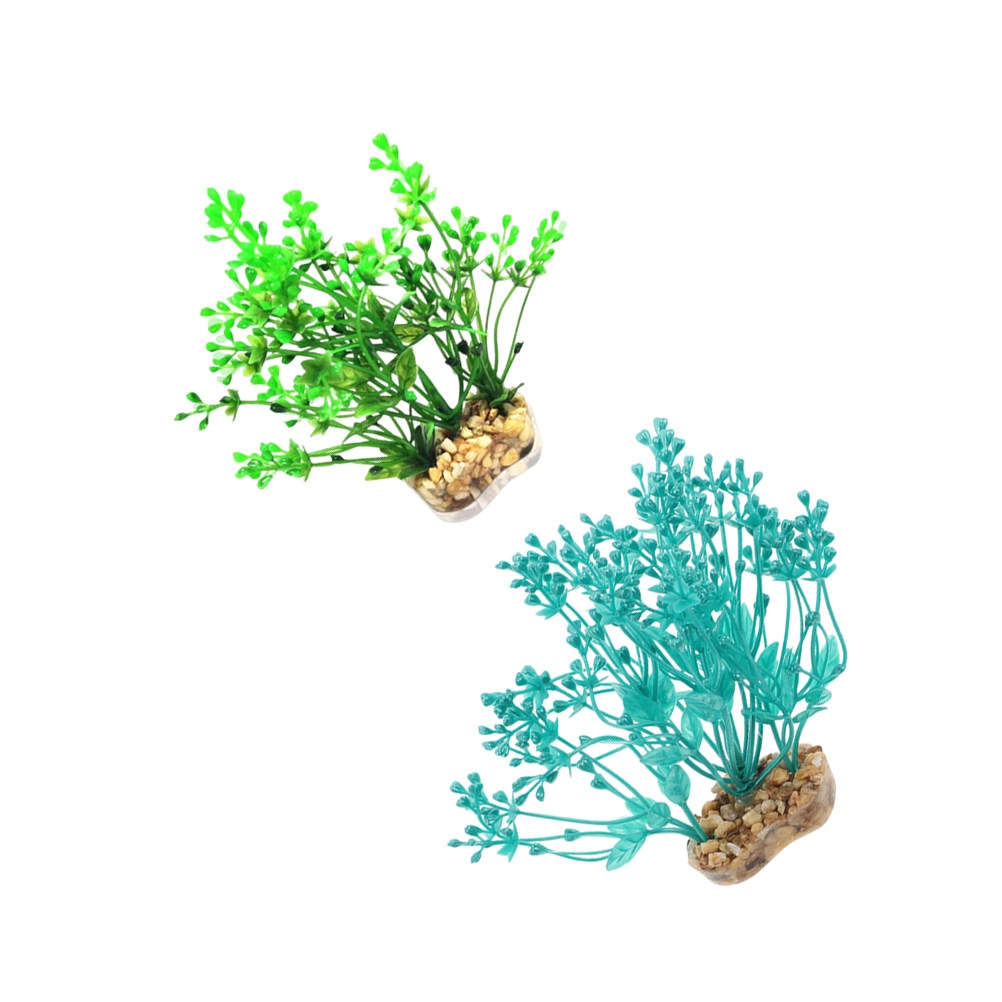 2 sztuki realistycznych plasti – Aquarium Planted Tank Setup recenzja i cena