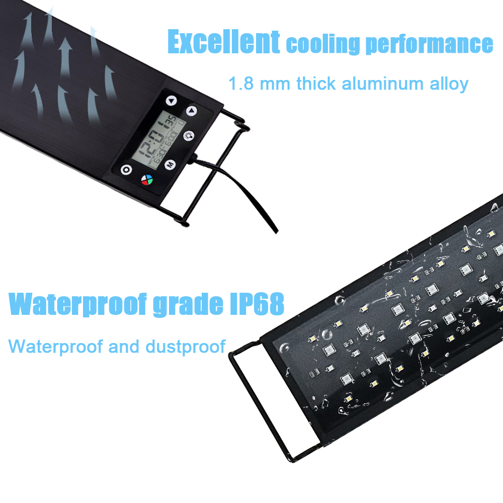 Lampa LED do akwarium 30-60cm, – Planted Aquarium Supplies recenzja i cena